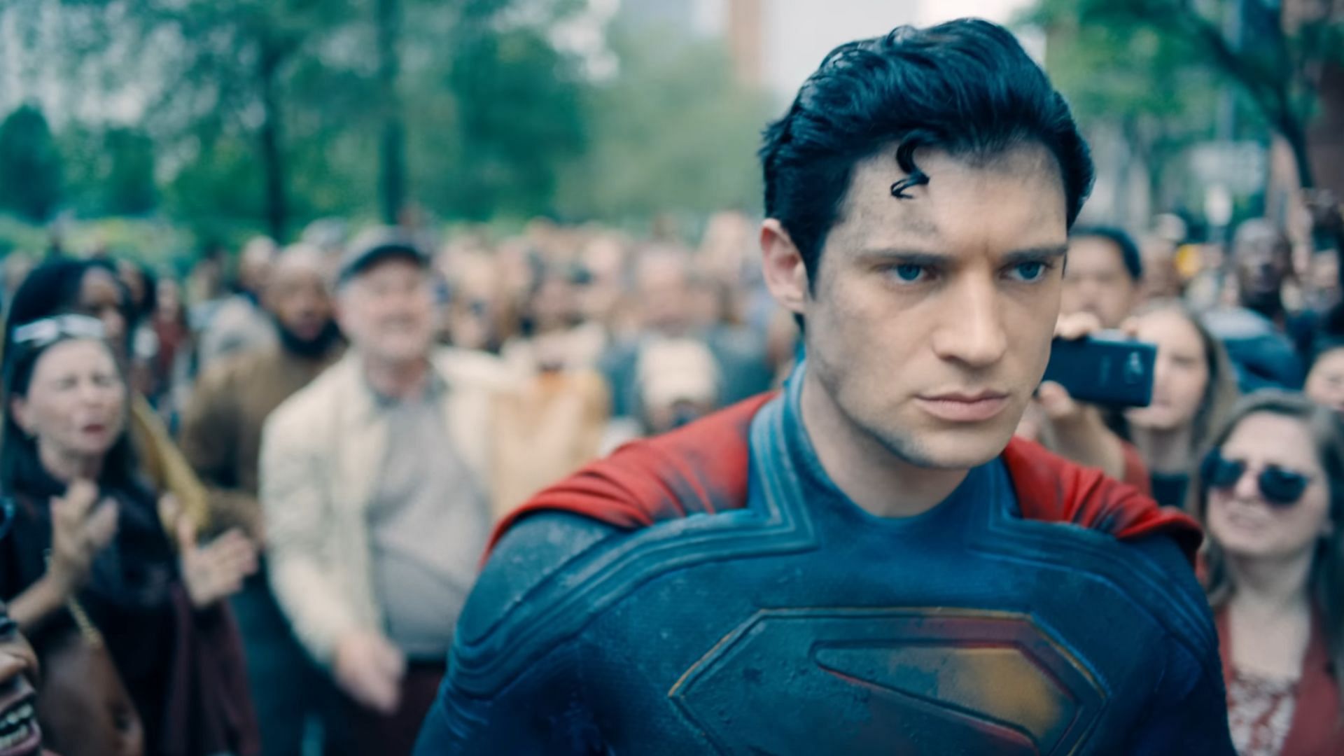 A still from Superman (Image via YouTube/DC)